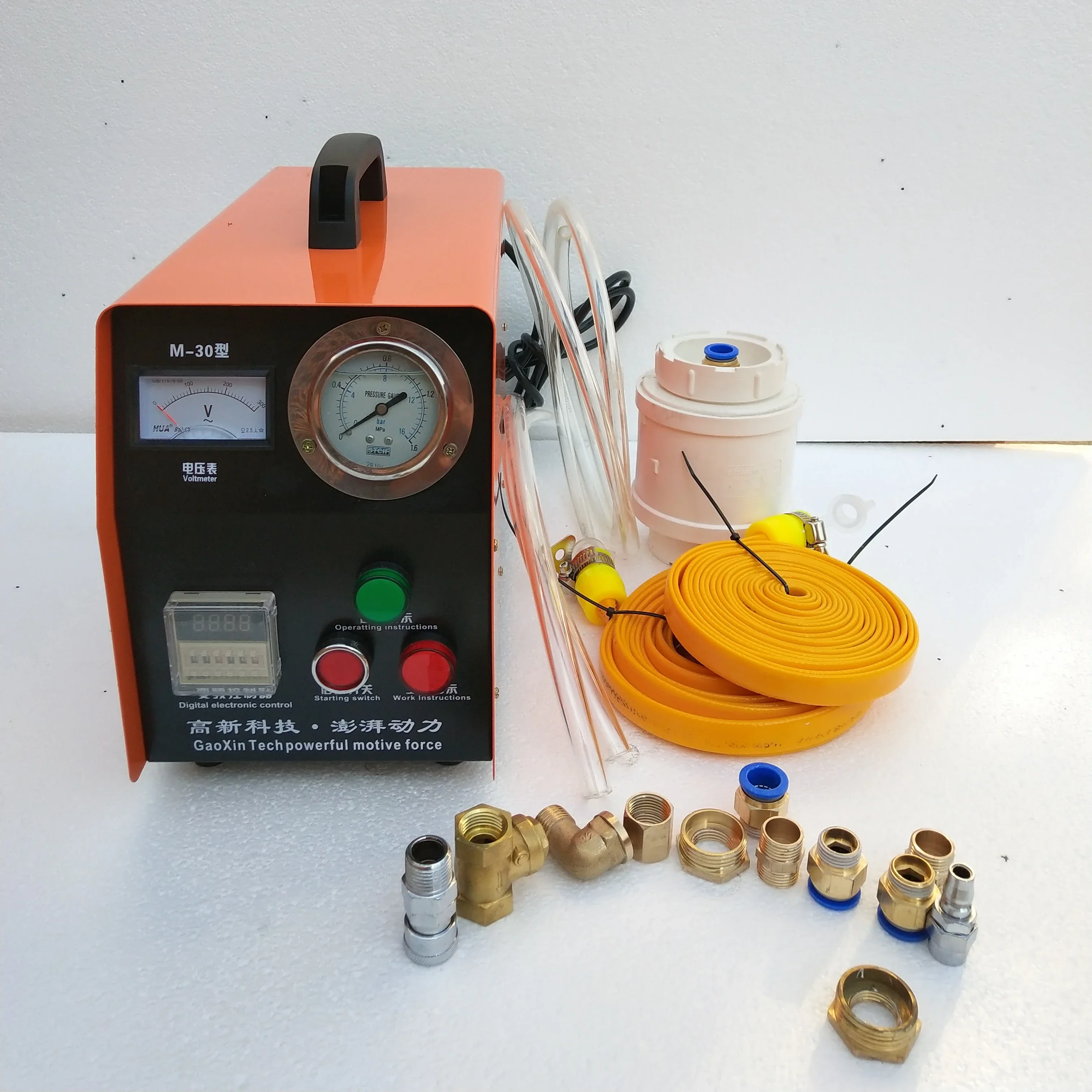 

High quality Automatic 1.5kw power Geothermal cleaning machi Floor heating washing machi