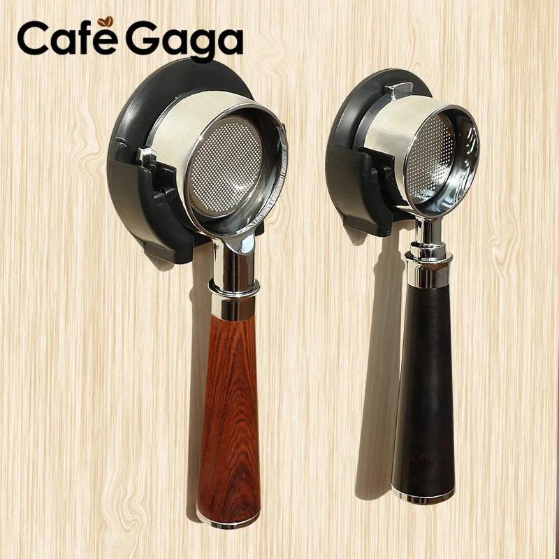 Coffee Portafilter Wall Rack Self-adhesive Espresso Filter Holder ABS Waterproof 51mm 54mm 58mm Cafe Handle Storage Rack Tools