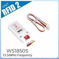 M5Stack Mini RFID Reader/Writer 2 Unit WS1850S 13.56MHz Frequency For Access control systems Check-in systems