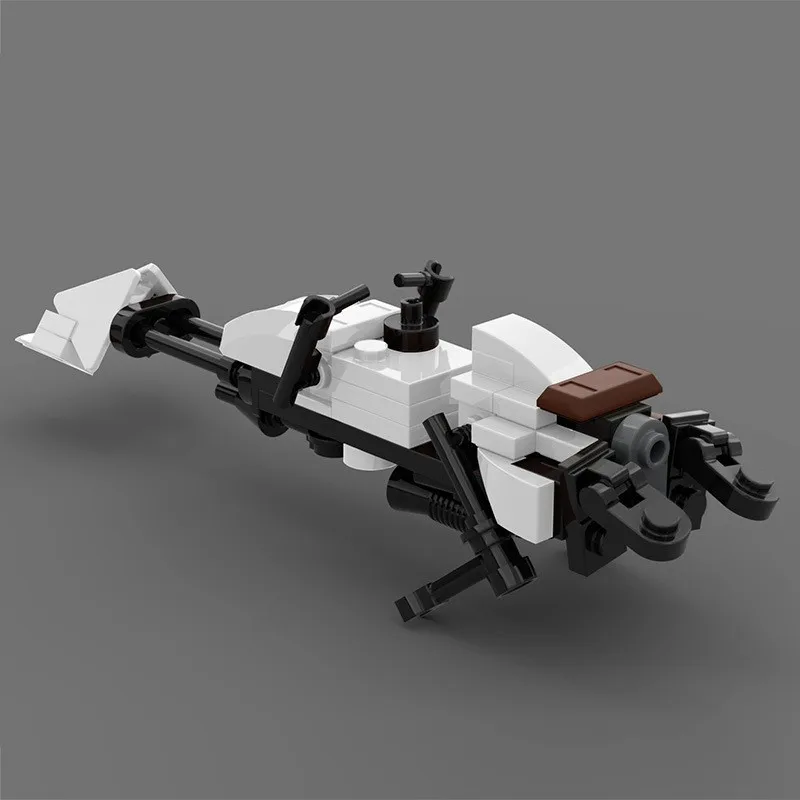 

Space Wars Series Model MOC Series Space Flying Motorcycle Building Blocks Toys Creative DIY Assembly Technology Holiday Gift