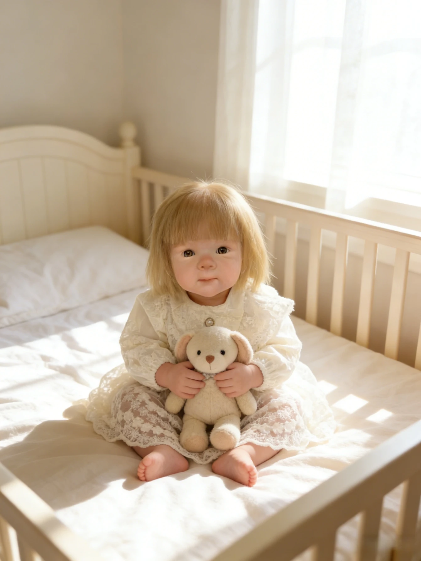 입을 여는 18인치 초부드러운 실리콘 유연한 리얼리틱 리본 베이비 돌 뿌리진 머리카락 베티 파티 선물/장식