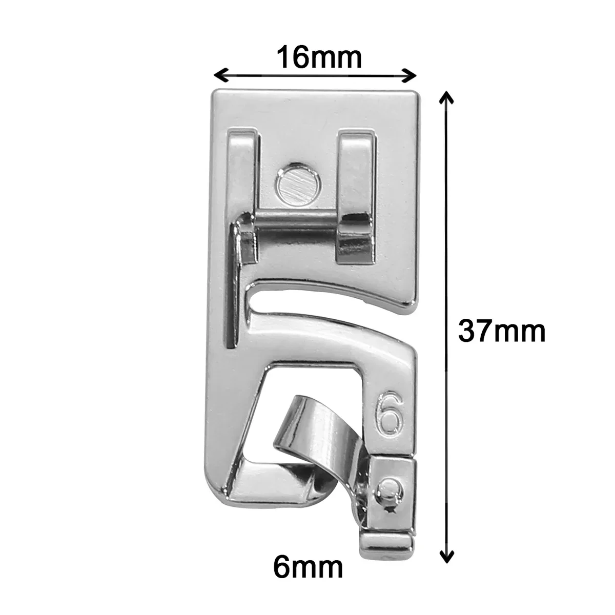 1/3 Stuks 3 Mm/4 Mm/6 Mm Naaien Accessoires Smalle Rolzoom Naaimachine Naaivoet set Huishoudelijke Naaien Gereedschap Borduren Hoepel