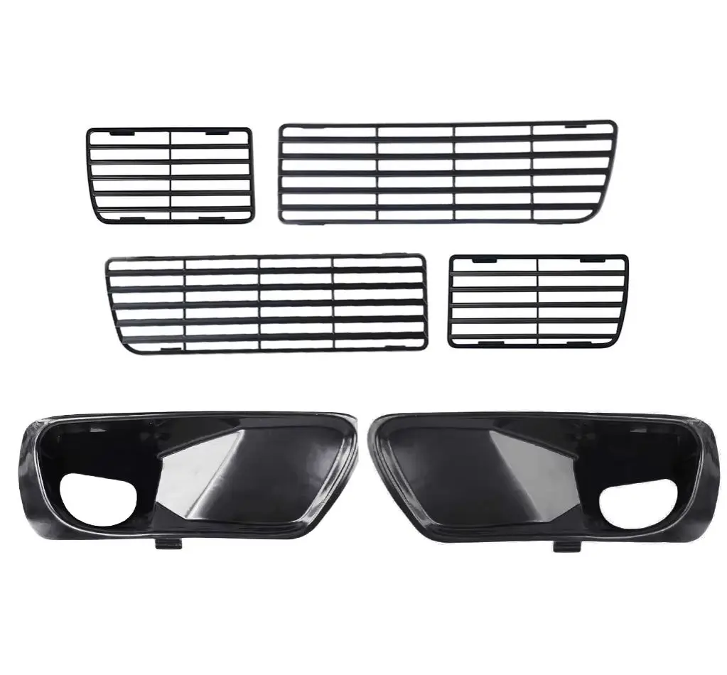 

6 Pcs Set FIT FOR VW MK3 Golf Jetta US Bumper Indicator Reflector Grille Lower Air Intake Duct for Car Bumper Modification