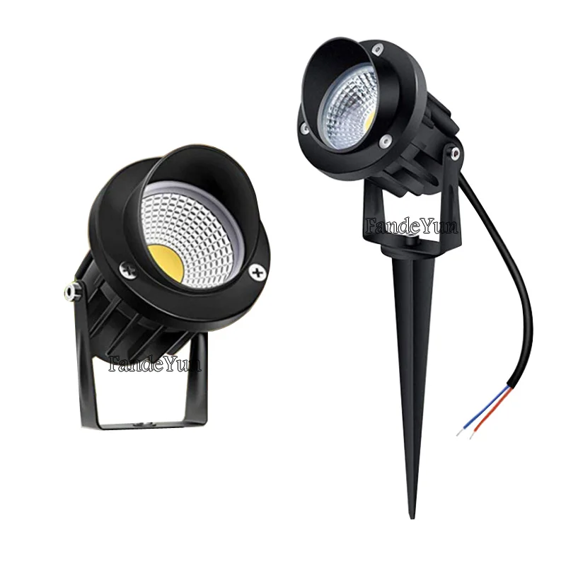 

LED COB Outdoot IP65 Waterproof 3W 5W 10W Garden Lamp AC85-265V DC12V Outdoor Lighting Garden Light Landscape LED spotlight