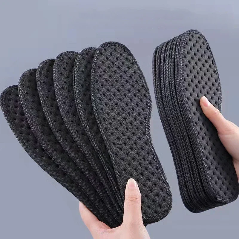 

Plant Insoles for Shoes Bamboo Charcoal Antibacterial Deodorant Running Sports Insole Feet Shock Absorbing Shoe Sole Pads 1Pair