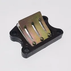 Bloque de válvula de lengüeta con conjunto de pétalos para motocicleta HONDA DIO SK50 MN AF27 DIO50 LEAD90 50cc, válvulas de ciclomotor de dos tiempos