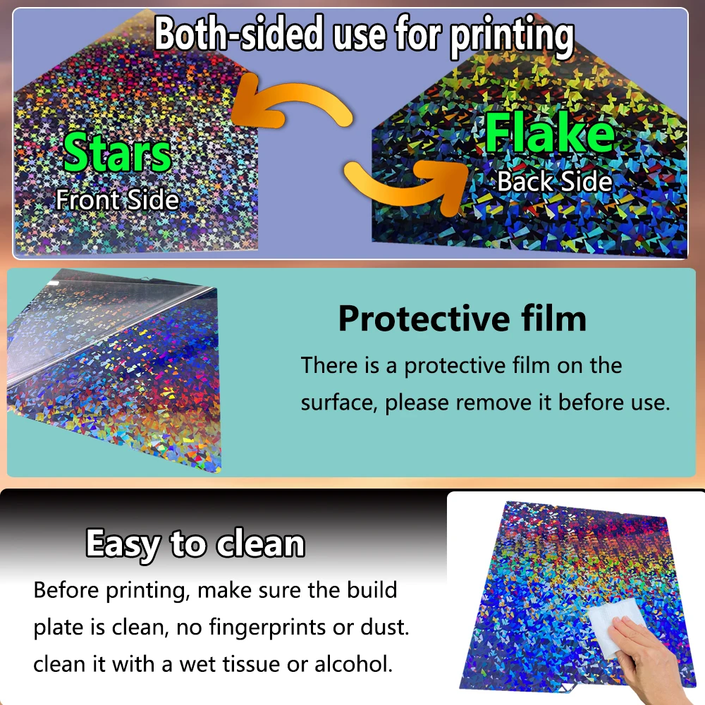 For Anycubic Kobra S1 Pei Plate 264x276 Smooth Textured Sheet Kobra S1 Combo Buildplate Double Sided Kobra S1 Combo S1C Parts
