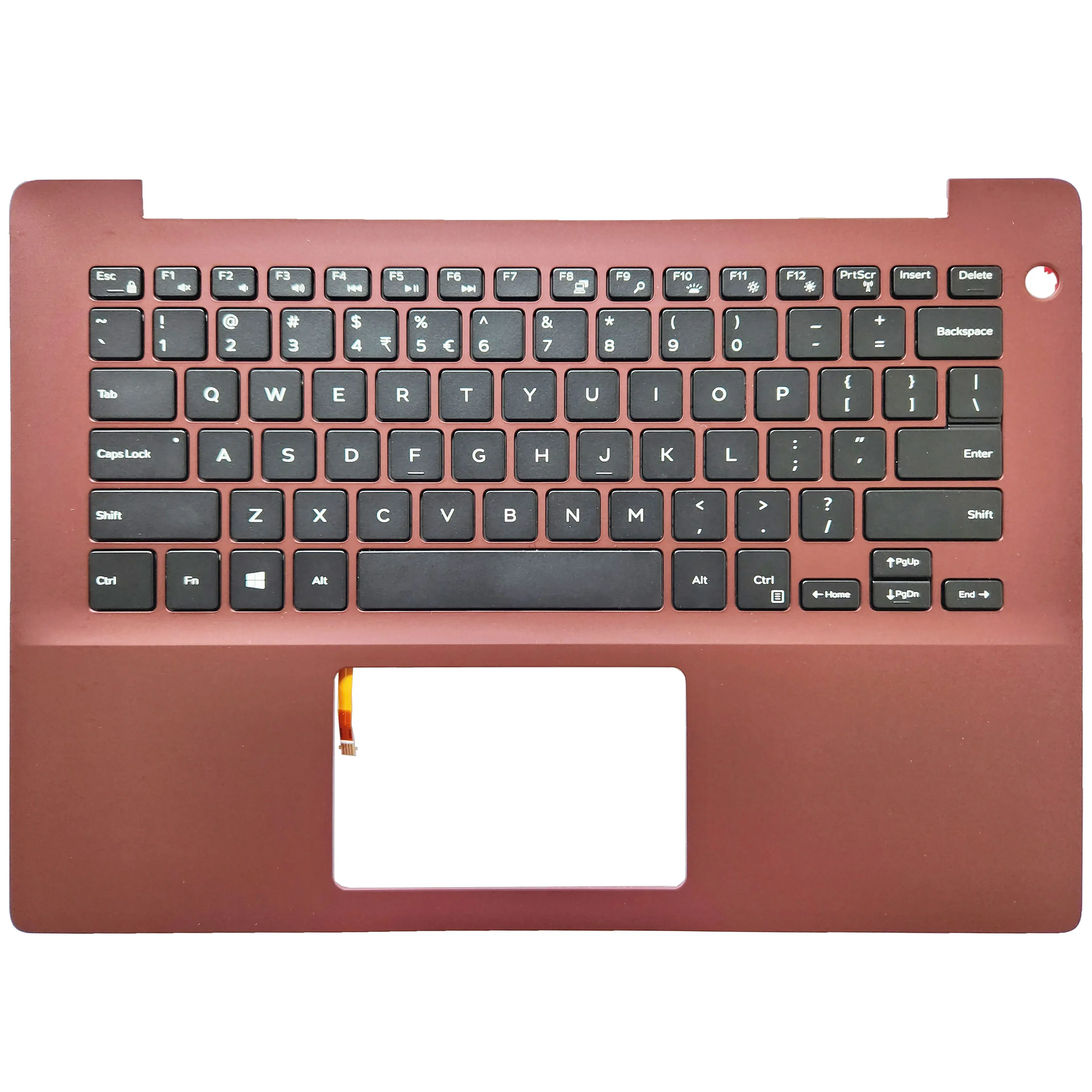 Imagem -04 - Laptop Palmrest Superior e Tampa da Caixa Superior Substituição Backlight Novo Teclado para Dell Inspiron 14 5480 5485 5488 05pnvy