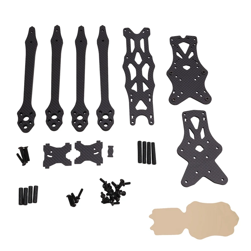 For APEX HD 7 Inch Frame Kit Carbon Fiber Quadcopter Long Range 5.5Mm Arm 315Mm DIY Parts For FPV Freestyle RC Drone