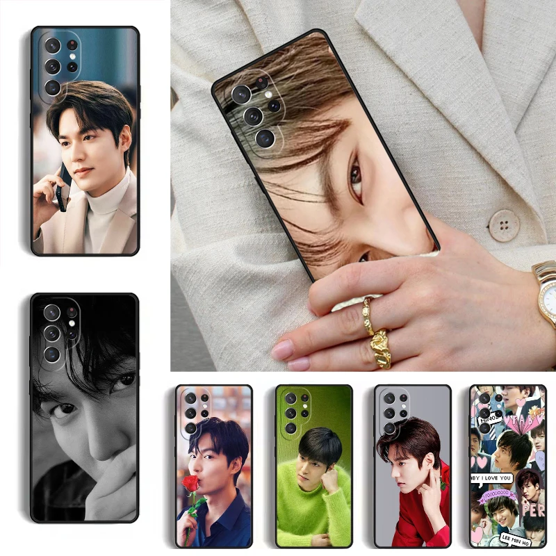 Korean Lee Min ho Phone Case for Samsung Galaxy S26 S25 Ultra S24 S23 S22 S21 Plus Note 10 Bumper Cover