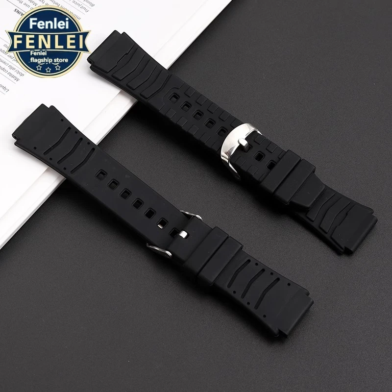 New Silicone Rubber Watch Strap for Casio Watch MWA-100H MWD-100H GST-B300 PRG/PAG-80 PRW-1000/1100 Watchband 20mm Bracelet