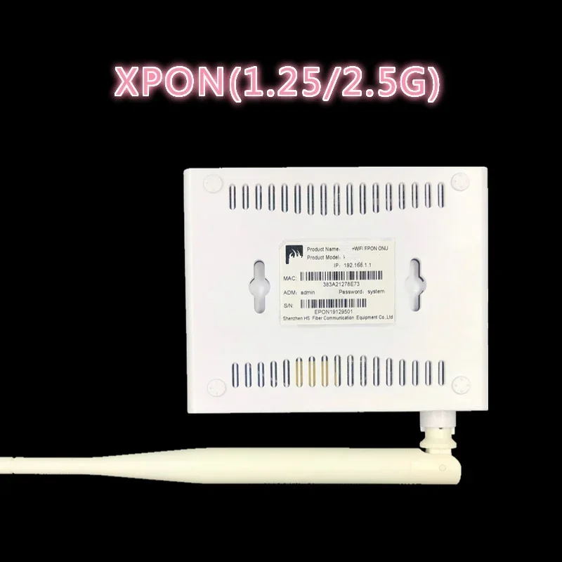 Upon epon 1.25g gpon 2.5g xpon (1.25g/2.5g) onu com rede wifi ftth onu modem wi-fi 10/100/1000m rj45 wifi 2.4g para interruptor olt