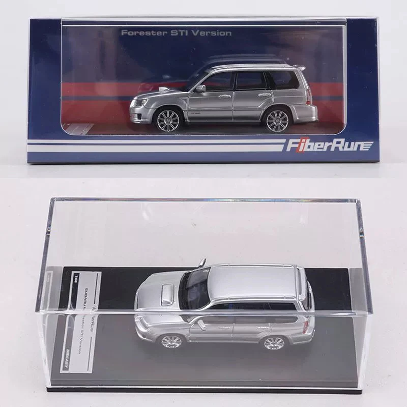

Fiberrun 1:64 Scale STI Alloy Simulation Car Model Static Collection Decorated Holiday Gifts Toys Souvenir Gift
