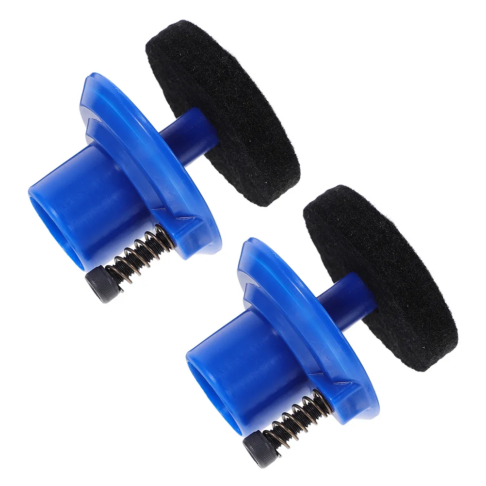 

2pcs Hi-hat Stand Accessories 2.2mm Inner Diameter Cymbal Holder Drum Clutch Pad Replacement Hi-hat Clutch Percussion Instrument