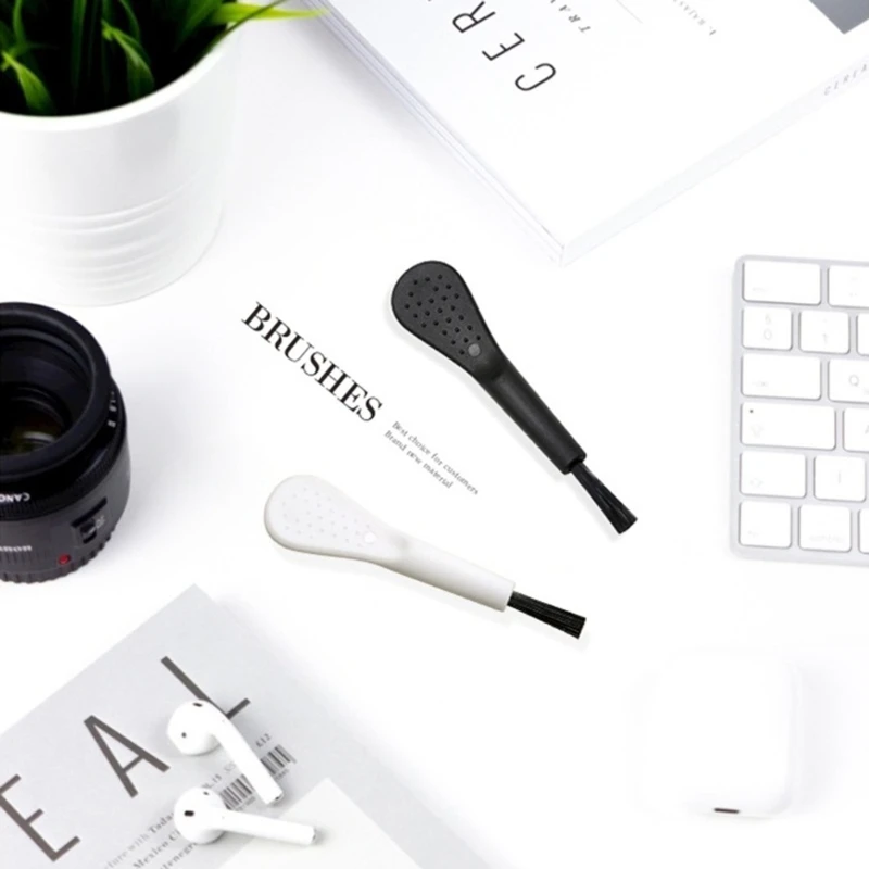 دروبشيب فرشاة تنظيف الغبار طقم تنظيف لوحة مفاتيح الكمبيوتر فرشاة التنظيف الإلكترونية