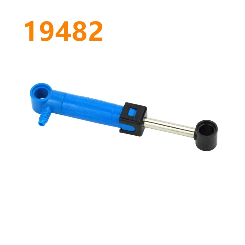 MOC Technische Teile Pneumatische Luftpumpensteine Klein (6L) V2 mit verstärktem Zylinder 19476 19482 19475 Kompatibel mit 8800 Blöcken