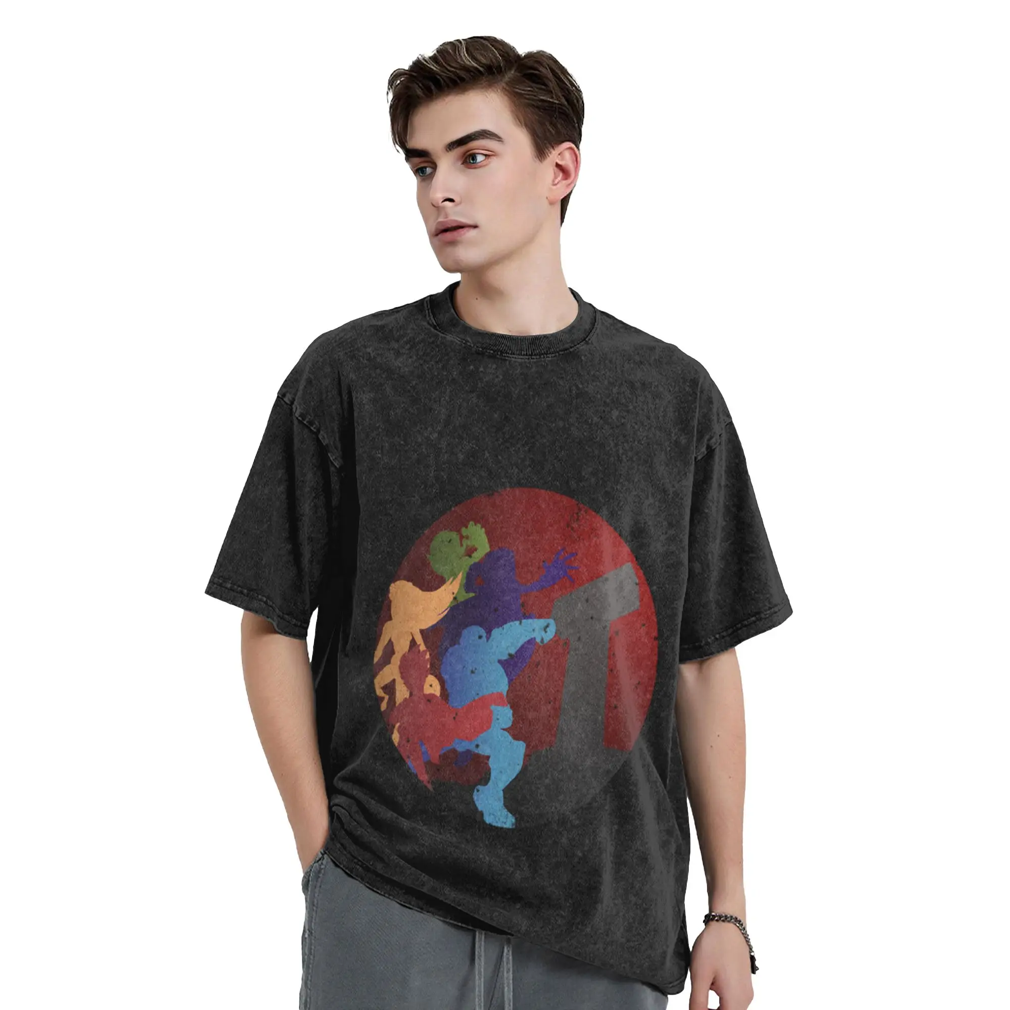 Titans Unique Comfort A Washed T Shirt Men's Women's Oversized Cotton Tees Tops