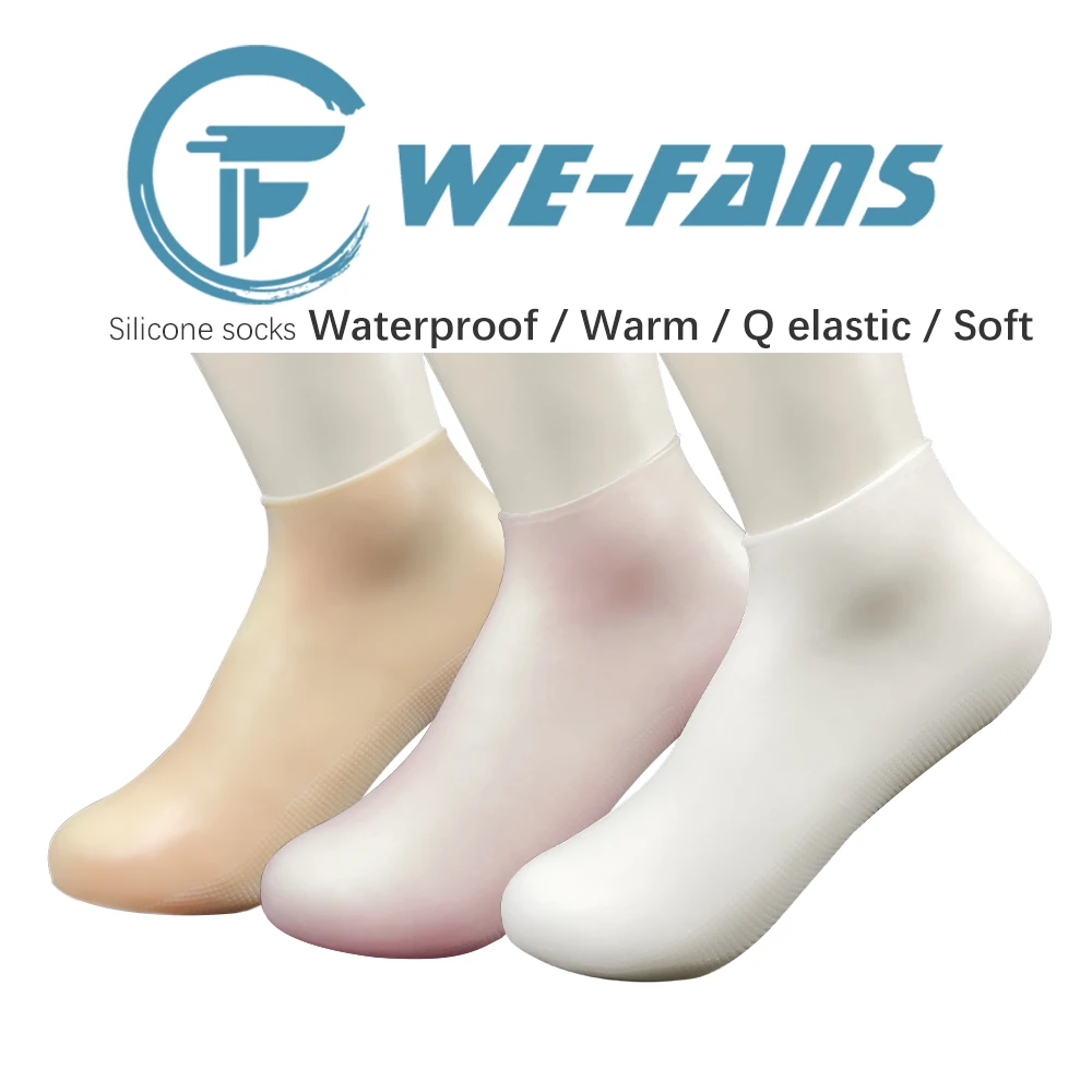 Silicone Scuba Free Diving Socks Swimming Socks 3mm Warm Water Proof Surfing Water Boots Shoes Beach Anti Slip Elastic Fin Sock