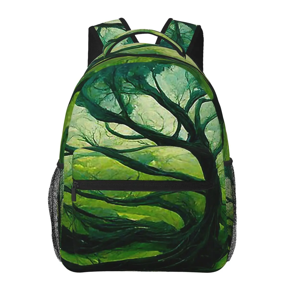 

Magic Green Tree Backpacks Boys Girls Bookbag Children School Bags Cartoon Travel Rucksack Shoulder Bag Large Capacity