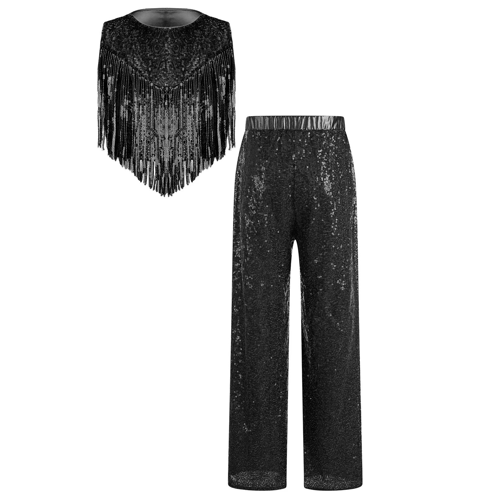 

Костюмы для джазовых танцев для девочек, хип-хоп, певица, дискотека, сценический наряд, детский костюм для косплея, школьные комплекты танцевальной одежды для выступлений