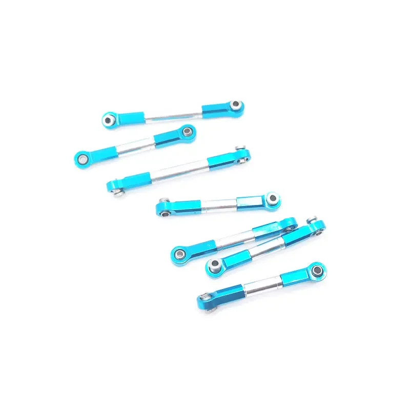 Upgrade Metal Parts 9PCS Linkage Kit For Feiyue FY03 WL 12428 1/12 RC Buggy Car Parts