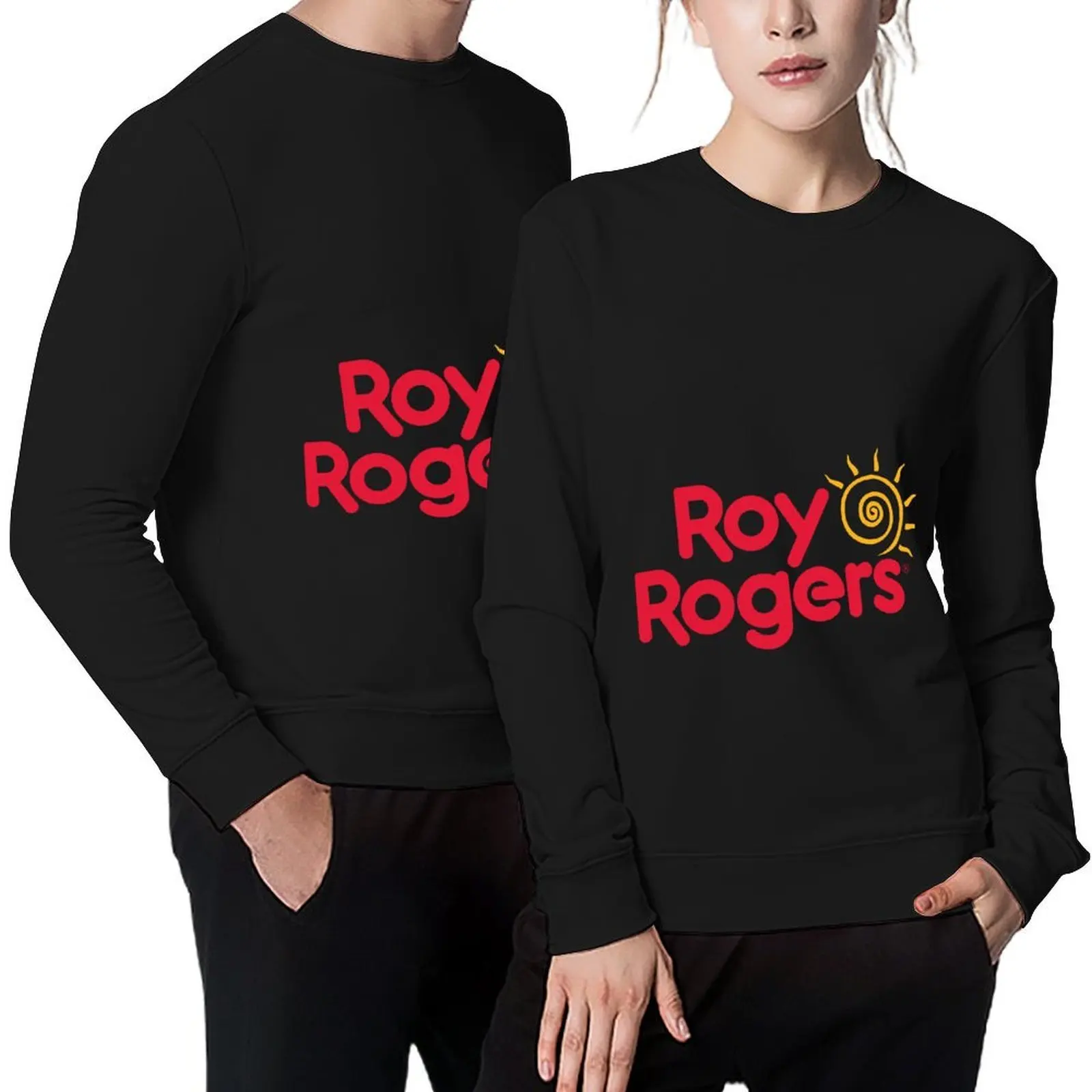 

design roy rogers restaurant logo Pullover men's autumn clothes male clothes korean style clothes new in hoodies & sweat-shirt