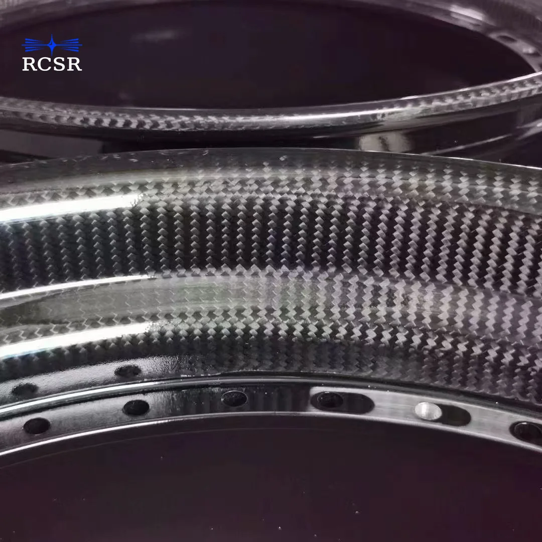 JT RCSR 2 Piece Carbon Fiber Rim Bronze Spoke Forged Alloy Car Wheel Rim PCD 5x114.3 5x120 18-24 Inch wheels For Luxury Car