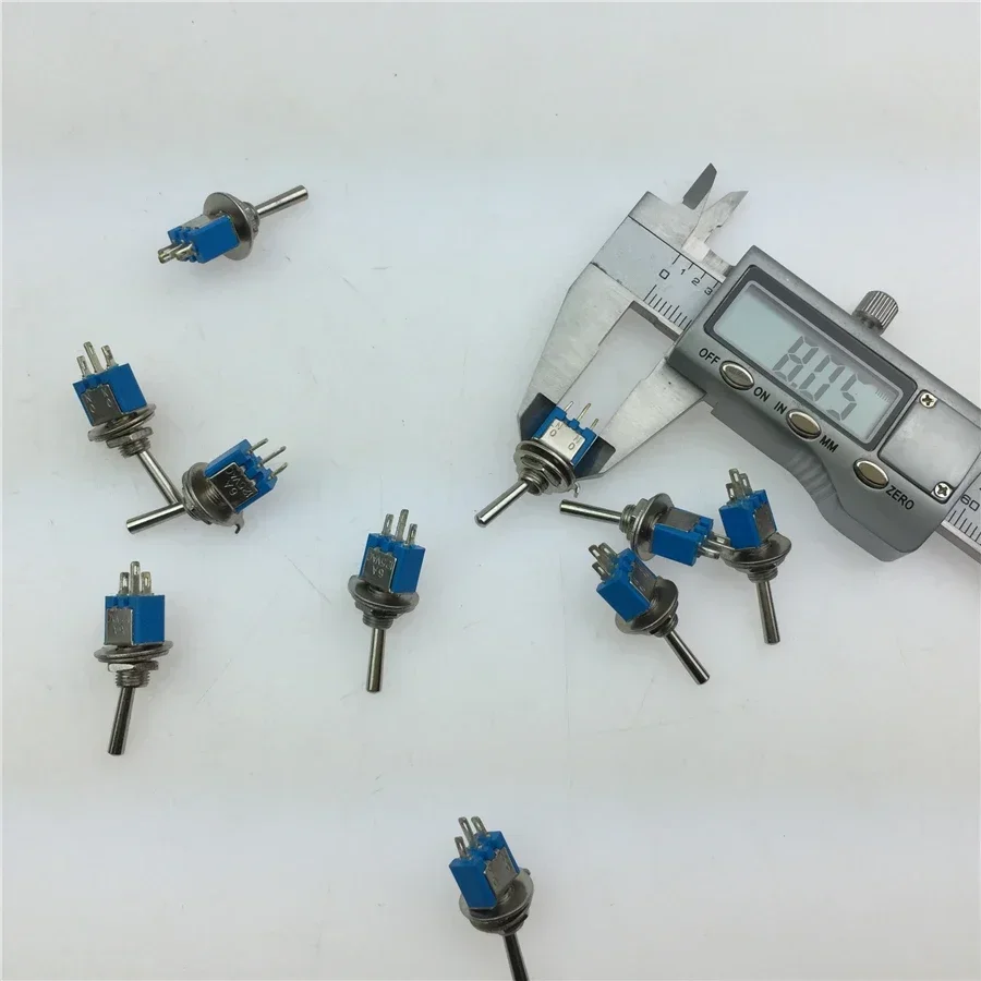 Motorcycle Switch  Motorcycle Miniature Toggle Switch Mounting Hole 5MM 10pcs