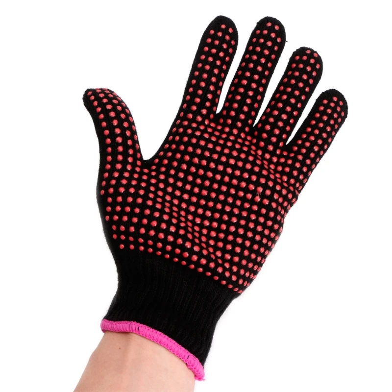 Lisseur cheveux, pince à friser, gants doigt résistants à chaleur, 1 pièce, livraison directe