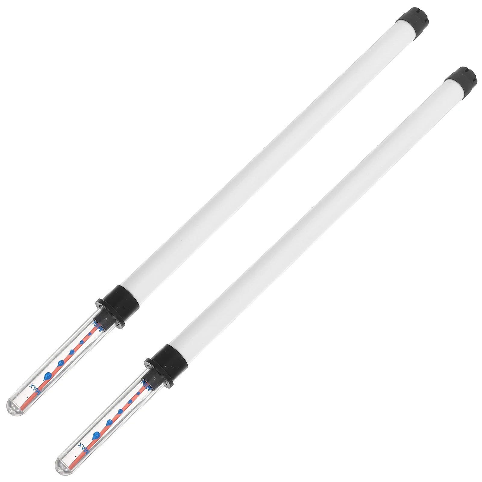 

2 Pcs Water Level Indicator Flower Pot Plant Watering Devices Round Gauge Dwc Plastic