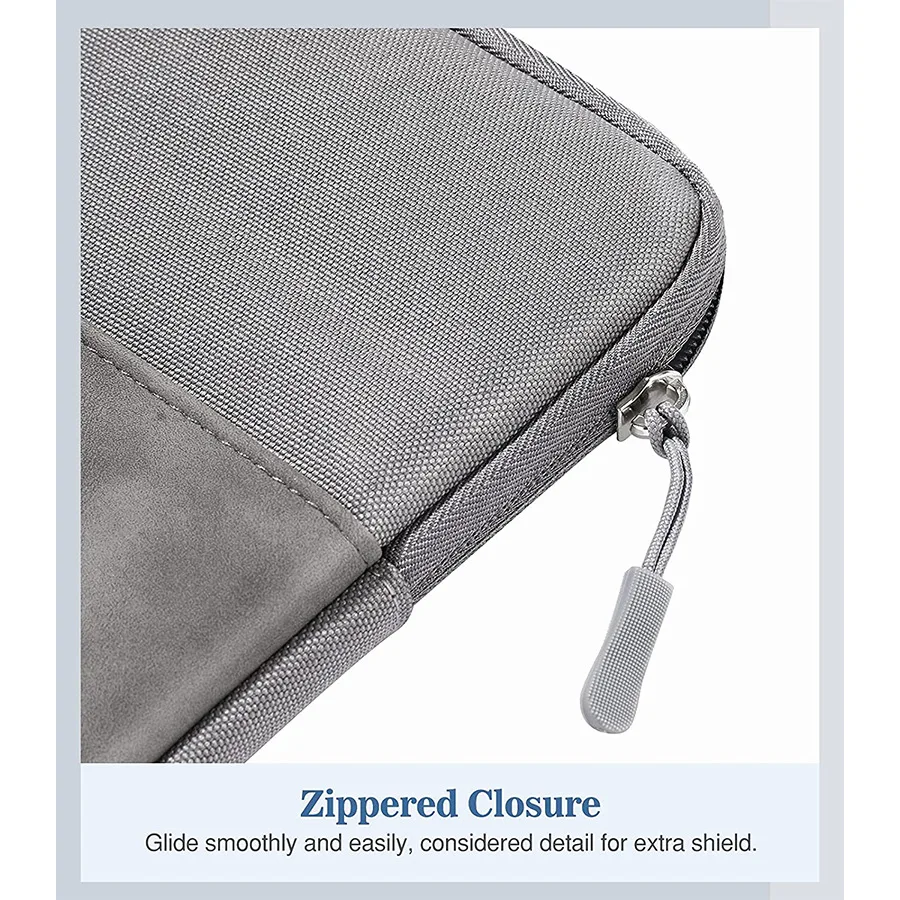 ل Tecno Megapad Pro اللوحي حقيبة الحبل حمل تخزين جيب البريدي الحقيبة مقاوم للماء كم المخملية بطانة مكافحة قطرة الوفير #5