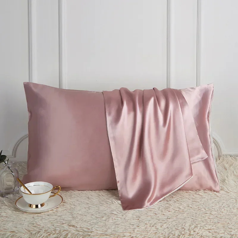 

100% Pure Silk Pillowcase Real Silk Pillowcase Natural Mulberry Silk Pillowcase Free Shipping