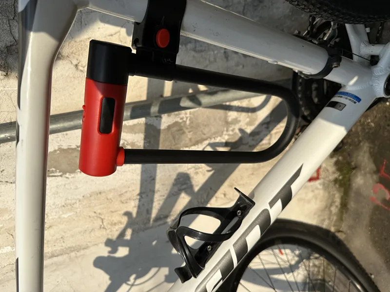Falante Fahrrad U-Schloss Diebstahlsicherung MTB Straße Mountainbike Schloss Fahrradzubehör U-Schlösser Radfahren Stahl Sicherheit Fahrradschlösser – Detail 11