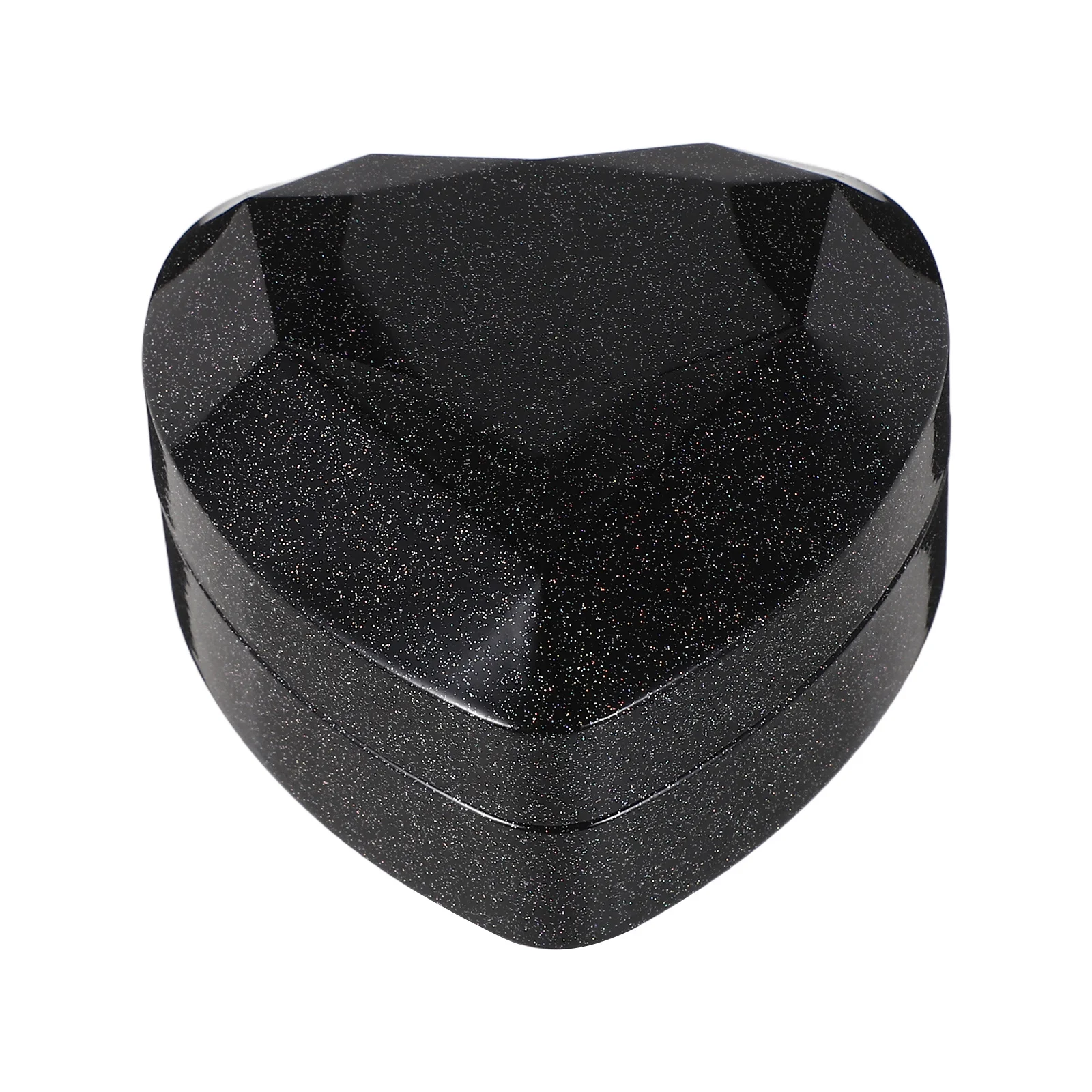 

Светодиодный светильник в форме сердца, коробка для обручальных колец, роскошный граненый подарочный футляр для ювелирных изделий, романтическое предложение, годовщина свадьбы, день свадьбы