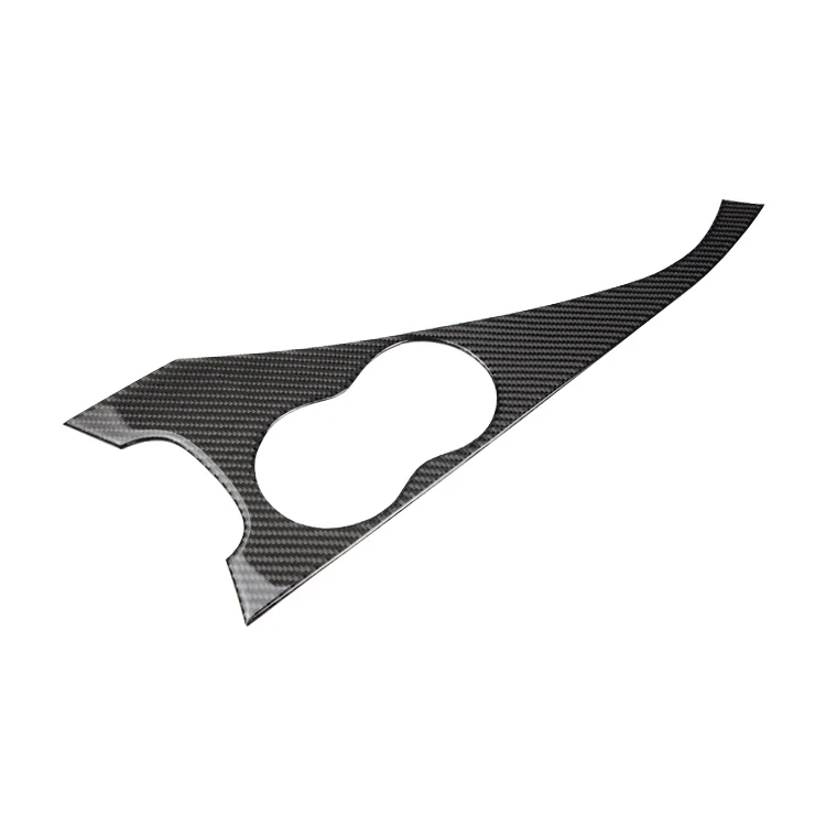 

Equipment Smart Library N-YFND-002 Car Interior Accessories Carbon Fiber Water Cup Panel Sticker For Infiniti Q50 Q60 Car Inter