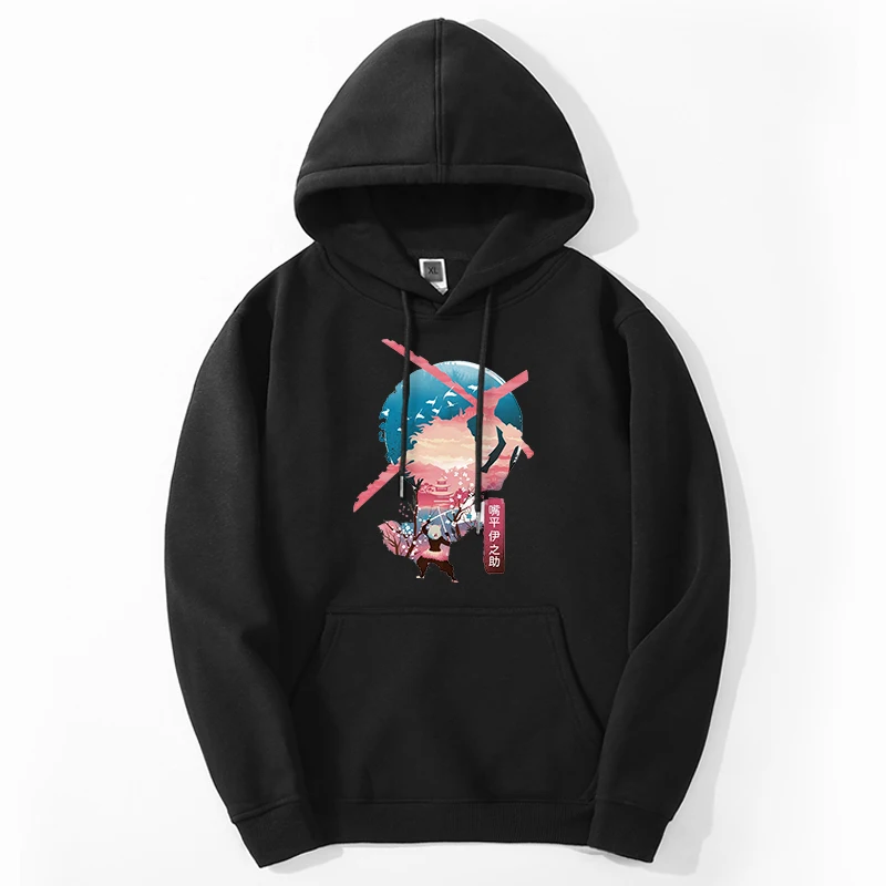 

Demon Slayer Hot Anime Hoodies Men/women Winter Tanjirou Manga Harajuku Sweatshirts Hip Hop Streetwear Clothes Moletom De Treino