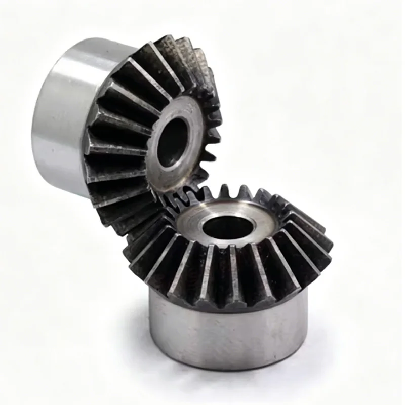 1Pcs 1/1.5/2/3/4/5 Mod Bevel Gear 15 16 17 18 19 20 21 22 23 24 25 26 27 28 29 30 Teeth Transmission Gears Bevel 90° 45# Steel