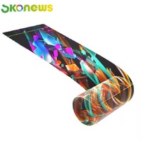 High-Quality P6 High-Resolution Indoor Flexible Transparent LED Display for Glass Shop Windows/Advertising