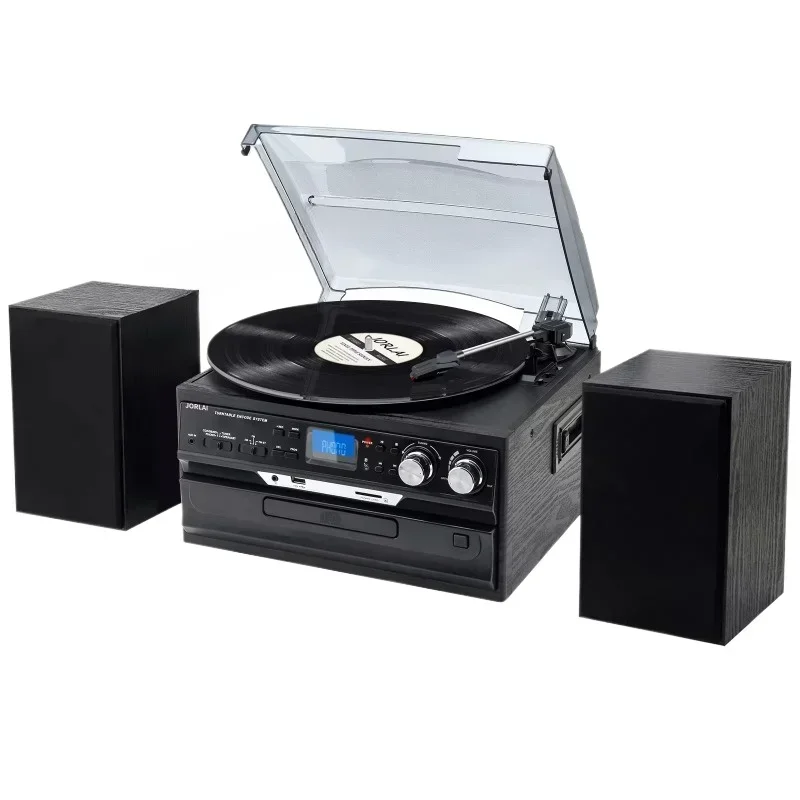 New Arrival LP Player Retro Turntable Record  With External Speaker