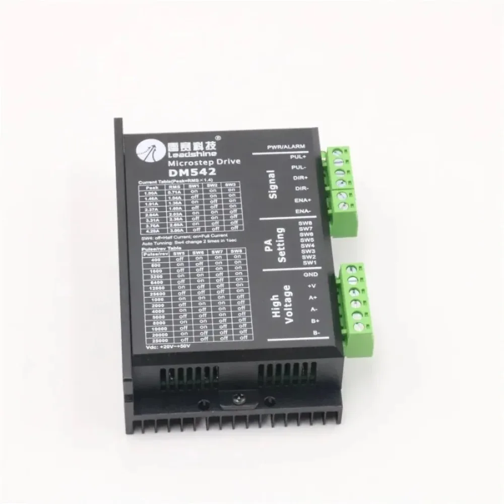 HAOJIAYI Leadshine 2 Phase Analog Stepper Drive M542 DM542 for Driving 2-phase and 4-phase Hybrid Stepping Motors