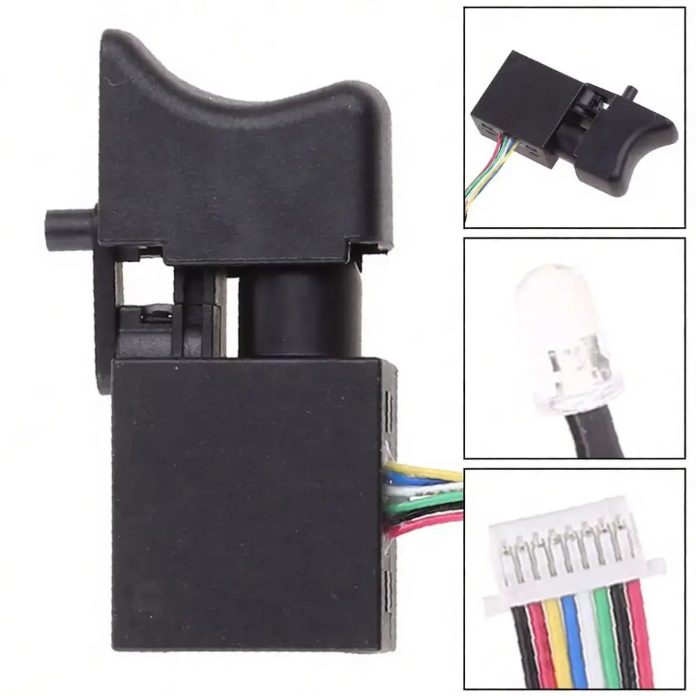 Replacement Brushless Control Board For Cordless Power Tool Wrench Speed Regulator Switch Module 8 Pin 9 Pin Design
