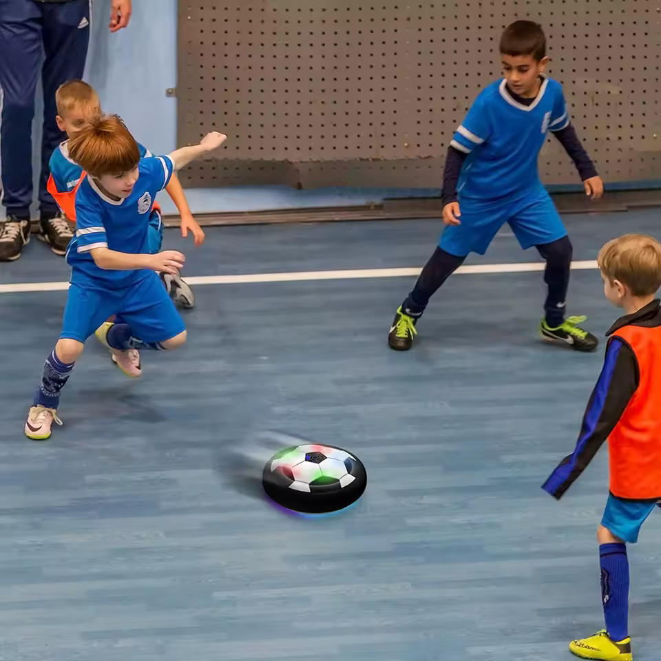 Electric Floating Soccer Ball With Led Light & Music For Kids! Outdoor Fun!