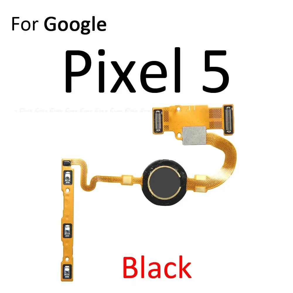 Switch Power ON OFF Key Mute Silent Volume Button Ribbon Flex Cable For Google Pixel 2 3 3a 4 XL 5 5a 4a 4G 5G Replacement Parts