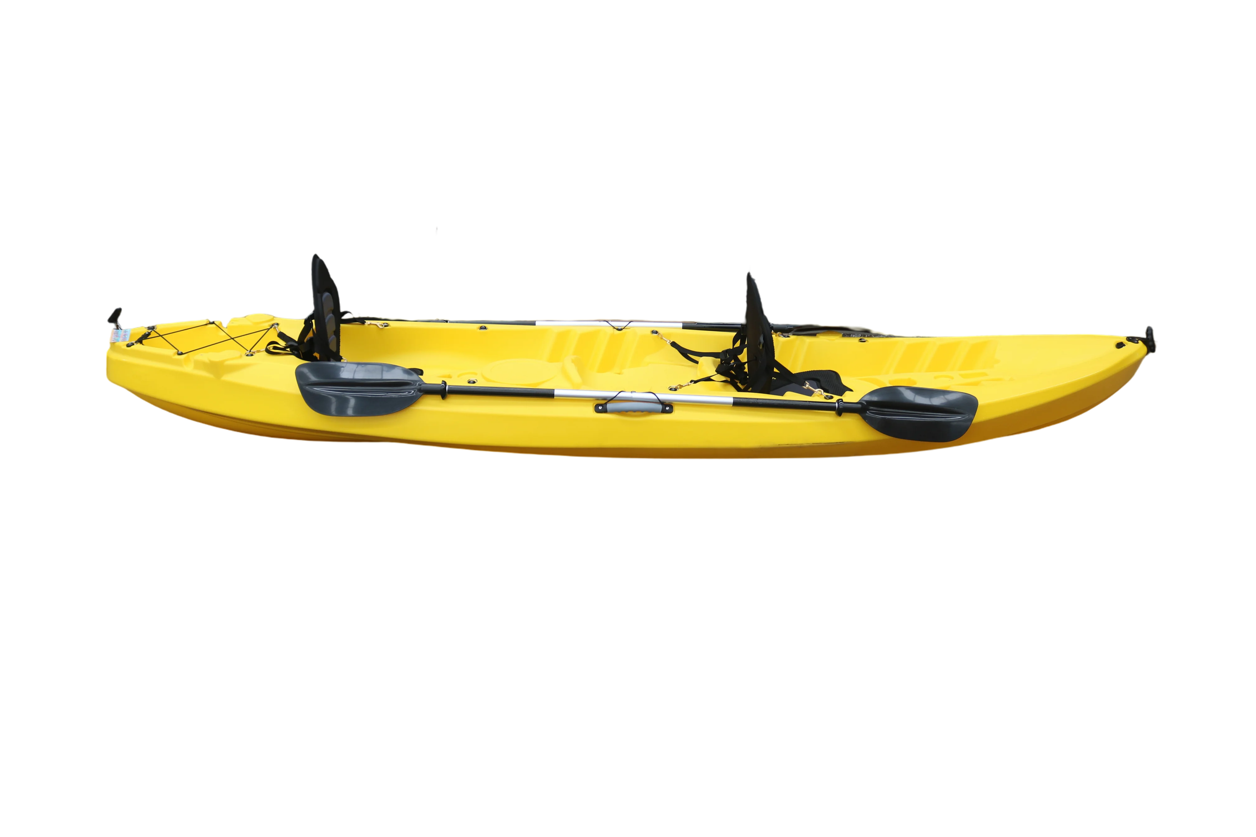 12ft Sit On Top Kayak 2 Person Double Fishing Kayak Stable Tandem Kayak With Storage Compartment