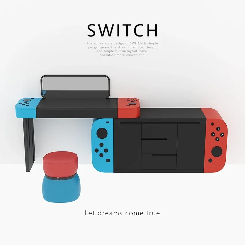 

Шкаф для хранения Задняя бабка Комод Туалетный столик Интегрированный стол Спальня Простой Современный