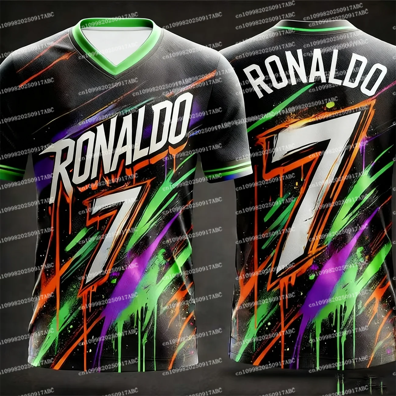 Camiseta de natal verão dos homens camisa fã animal ronaldo camisa de futebol feminino camisa t-shirts adulto feminino camisa criança tshirt