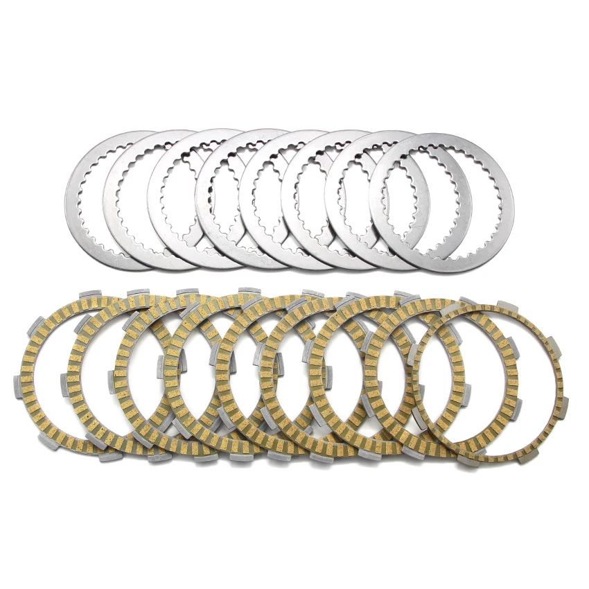 For Suzuki RF400 GK78A / GSX400 Impulse Type S / RV400 RP/RR Motorcycle Clutch Friction Disc Plate Kit 21441-46D10 21442-46D00