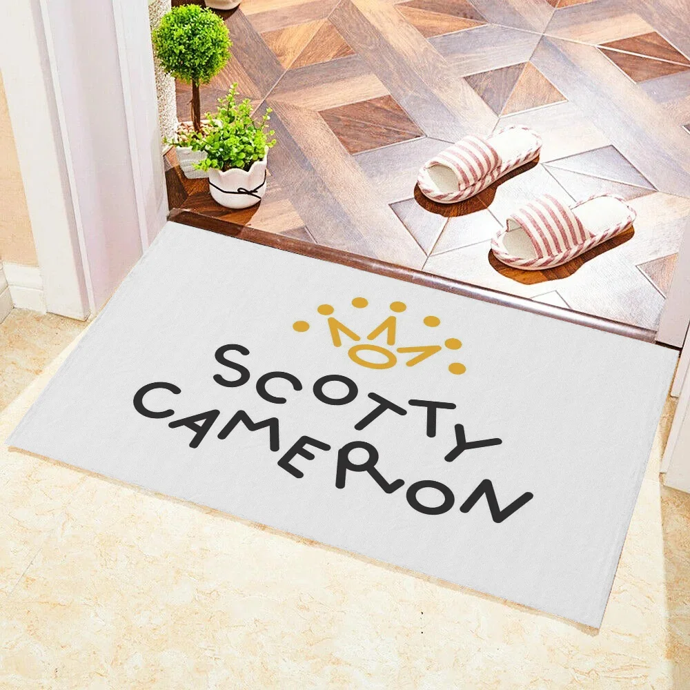 

S-Scotty C-Cameron знак кухонный коврик дешевый противоскользящий современный ковер для гостиной на балконе с принтом современный домашний декор