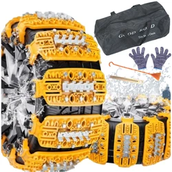Snow Chains Car Winter Tires Chains Urethane Band Truck ATV Motorcycle Anti-slip Chain Off-road Wheels Anti-skid Wheel Belts
