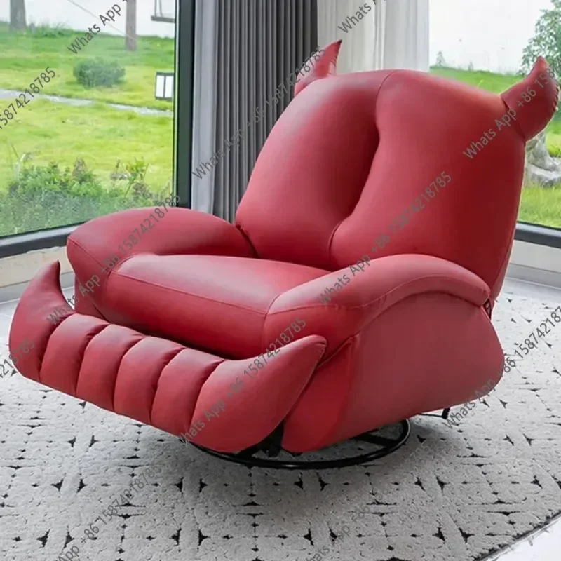 C68 Leisure Multifunctional Lazy Chair, Rocking Electric Massage Design, Balcony Single Comfy Seat, Floor Cadeiras Sala Furnitur